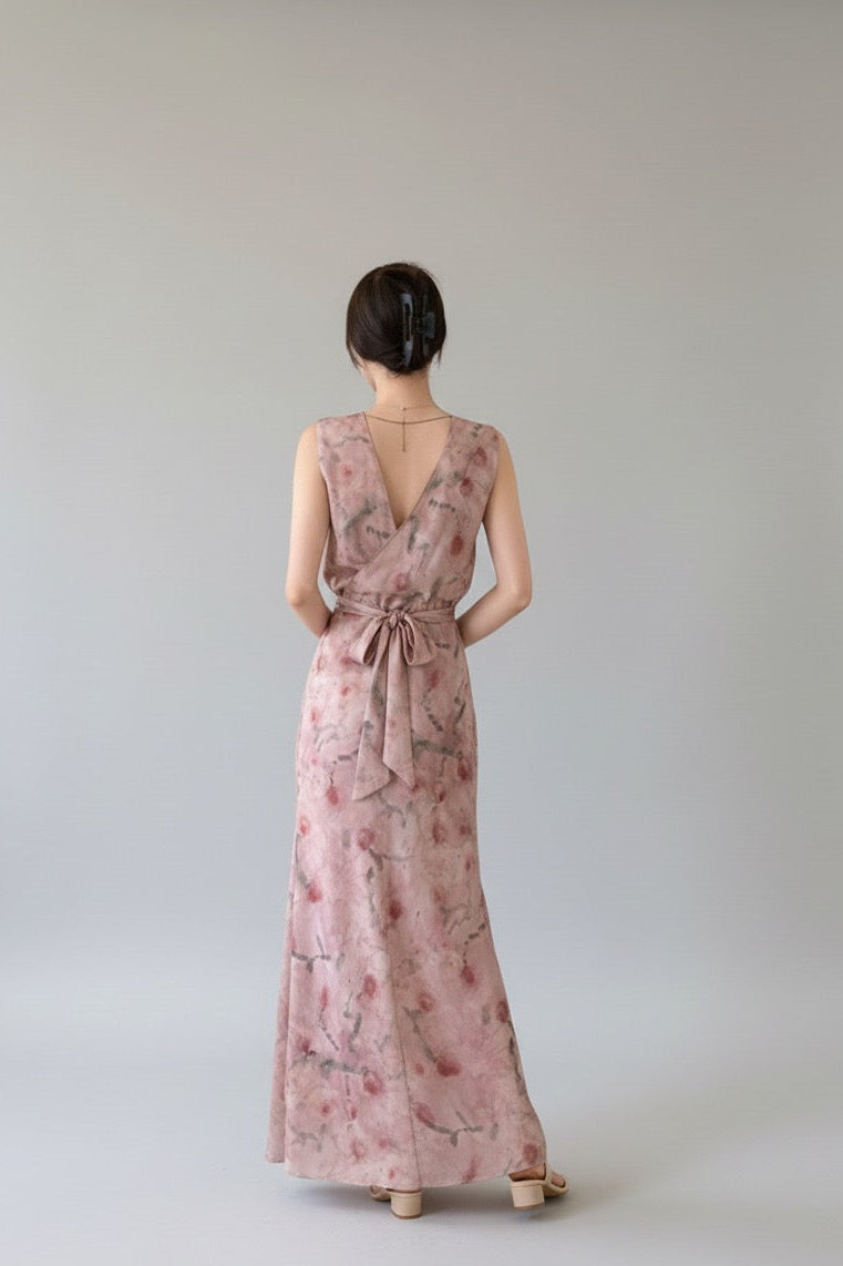 イストデザイン・フレアロングドレス