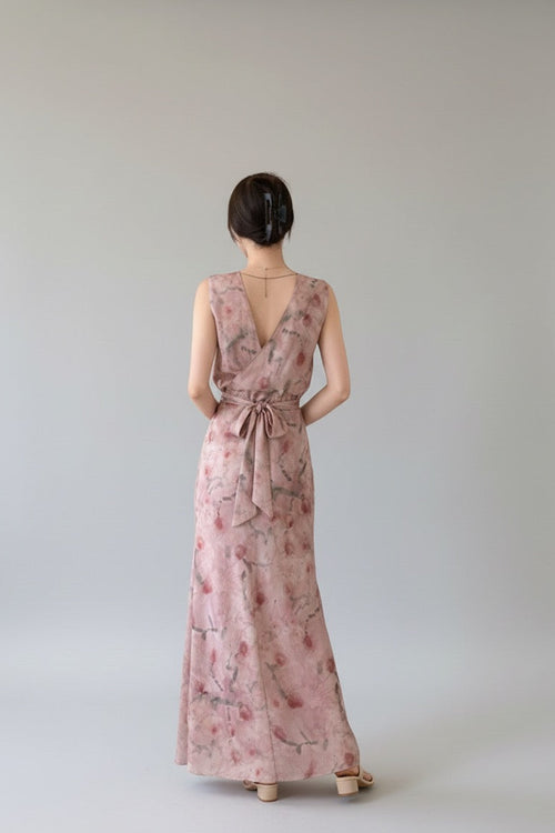 イストデザイン・フレアロングドレス